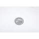 Coralie Glossy White and Chrome Bathtub