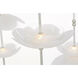 Barbara Barry Petaluma LED 32 inch Soft Silver Cascading Chandelier Ceiling Light