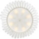Reina 8 Light 33.75 inch Textured Plaster Chandelier Ceiling Light