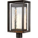 Sean Lavin Urbandale LED 18.75 inch Antique Bronze Outdoor Post Lantern