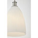 Baldwin 1 Light 10 inch Satin Nickel Pendant Ceiling Light, Essentials