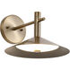 Corrine LED 9.88 inch Burnished Brass Vanity Light Wall Light