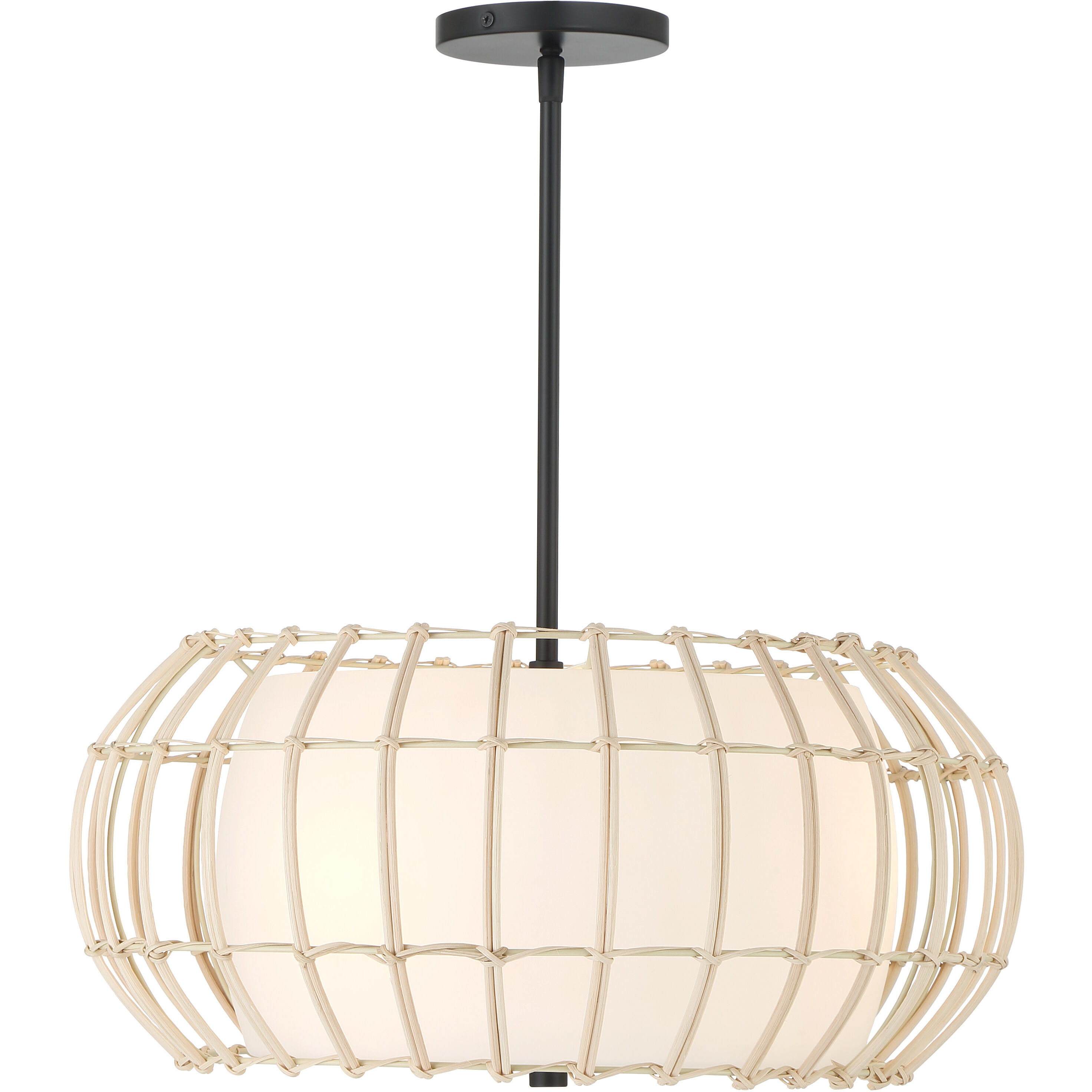 Watermill 3 Light 20 inch Coal Pendant Ceiling Light