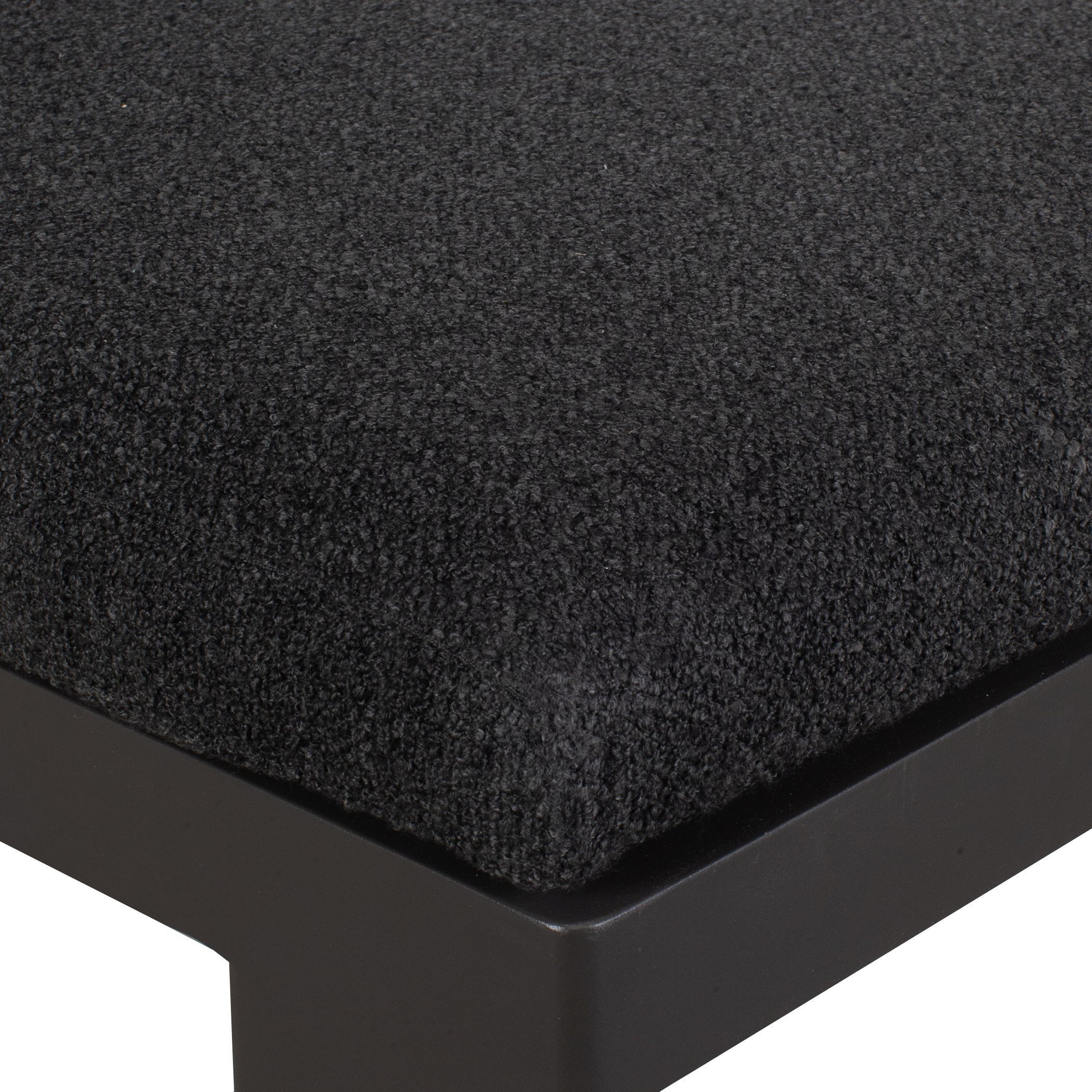 Bolster Back Java Black Outdoor Dining Chair