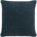 Safflower 20 X 20 inch Dark Blue Pillow Kit, Square