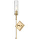 Esme 1 Light 6.75 inch Modern Gold Wall Sconce Wall Light