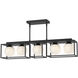 Amelia 5 Light 35.13 inch Matte Black Linear Pendant Ceiling Light