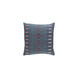 Kikuyu 20 X 20 inch Navy and Teal Pillow