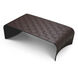 Marcello 47.44 X 25.2 inch Dark Brown Faux Leather Coffee Table