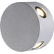 Pass LED 2 inch Marine Grey Outdoor Wall Mount