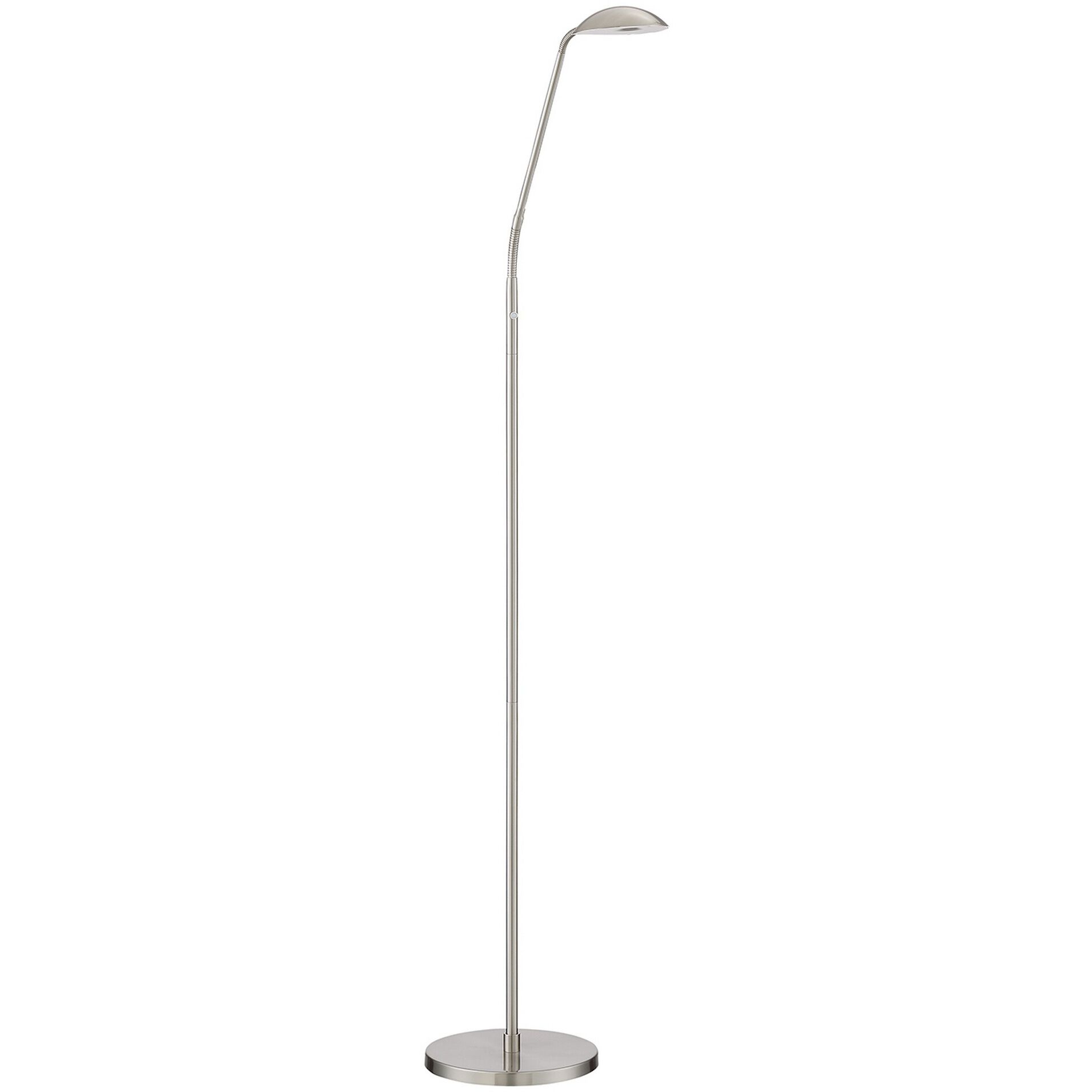 Ionn 60 inch 8 watt Satin Nickel Floor Lamp Portable Light