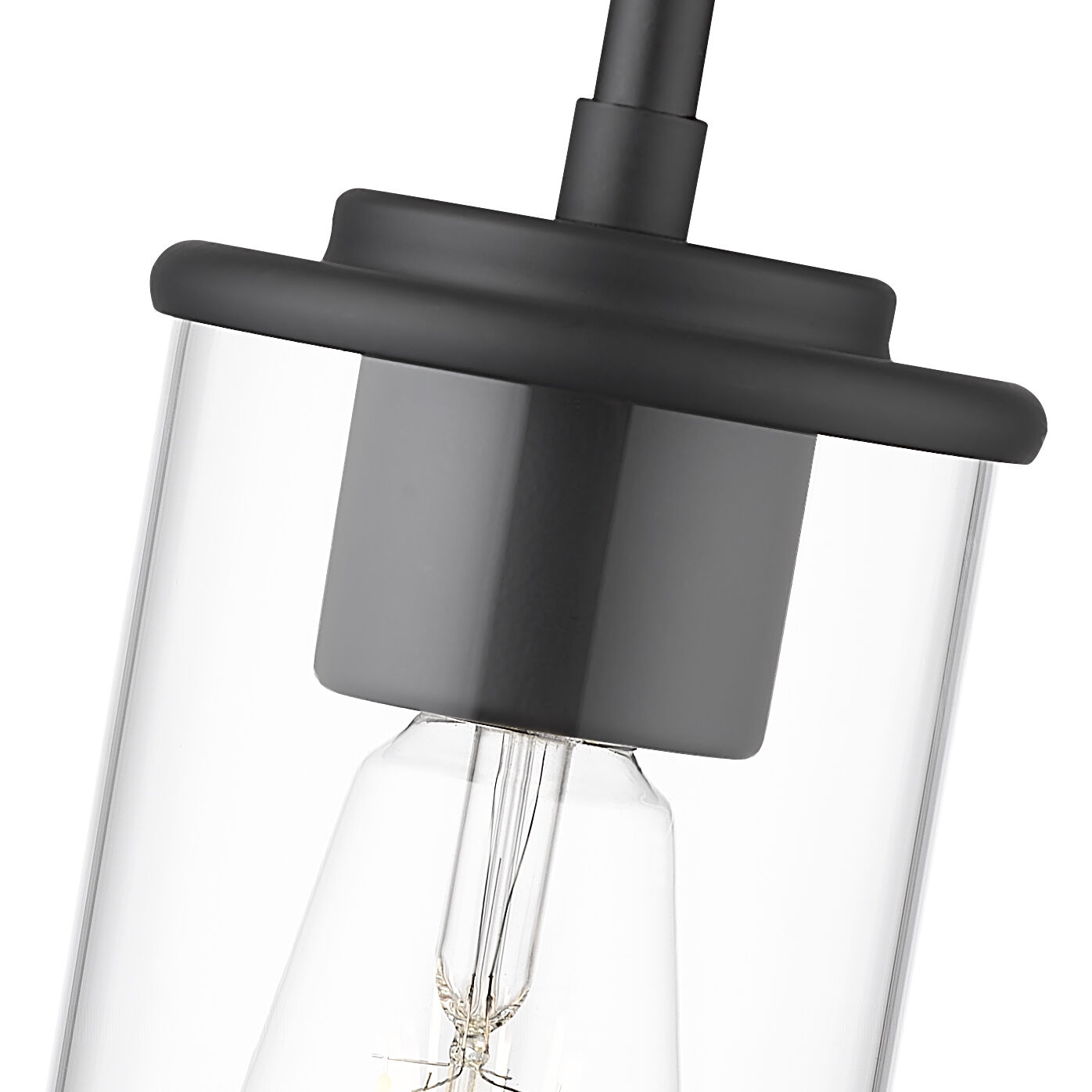 Thayer 1 Light 4.75 inch Matte Black Pendant Ceiling Light