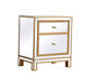 Reflexion Antique Gold Cabinet