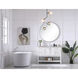 Metropolis 48 X 22 X 34 inch White Vanity Sink Set