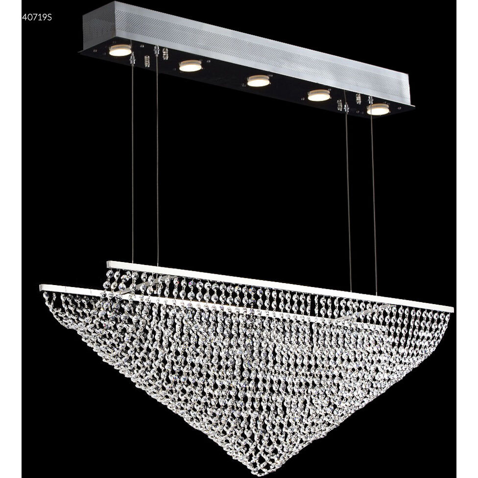 Contemporary 5 Light 10.00 inch Chandelier
