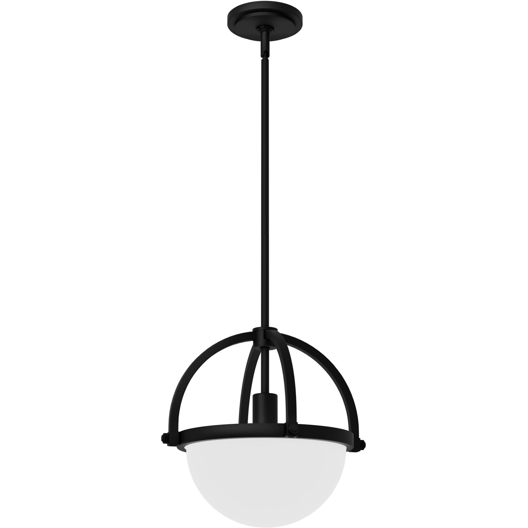 Wedgefield 1 Light 12.75 inch Matte Black Pendant Ceiling Light