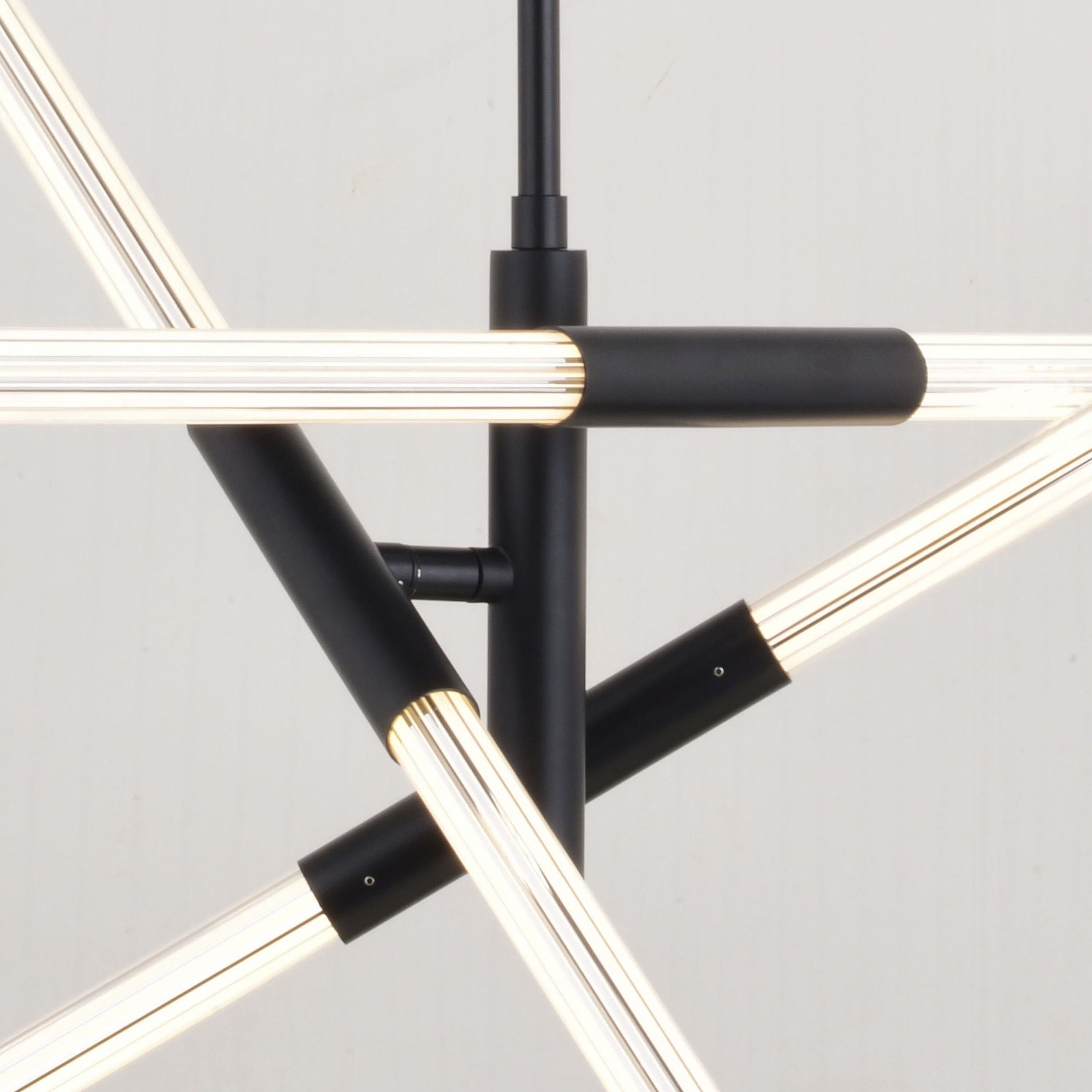 Avalon LED 27 inch Matte Black Pendant Ceiling Light