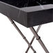 Talbot 25 X 17 inch Brushed Titanium Tray Table