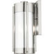 Sheridan 2 Light 16 inch Brushed Nickel Outdoor Wall Lantern