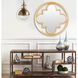Leighton 15 inch Gold Toned Pendant Light Ceiling Light