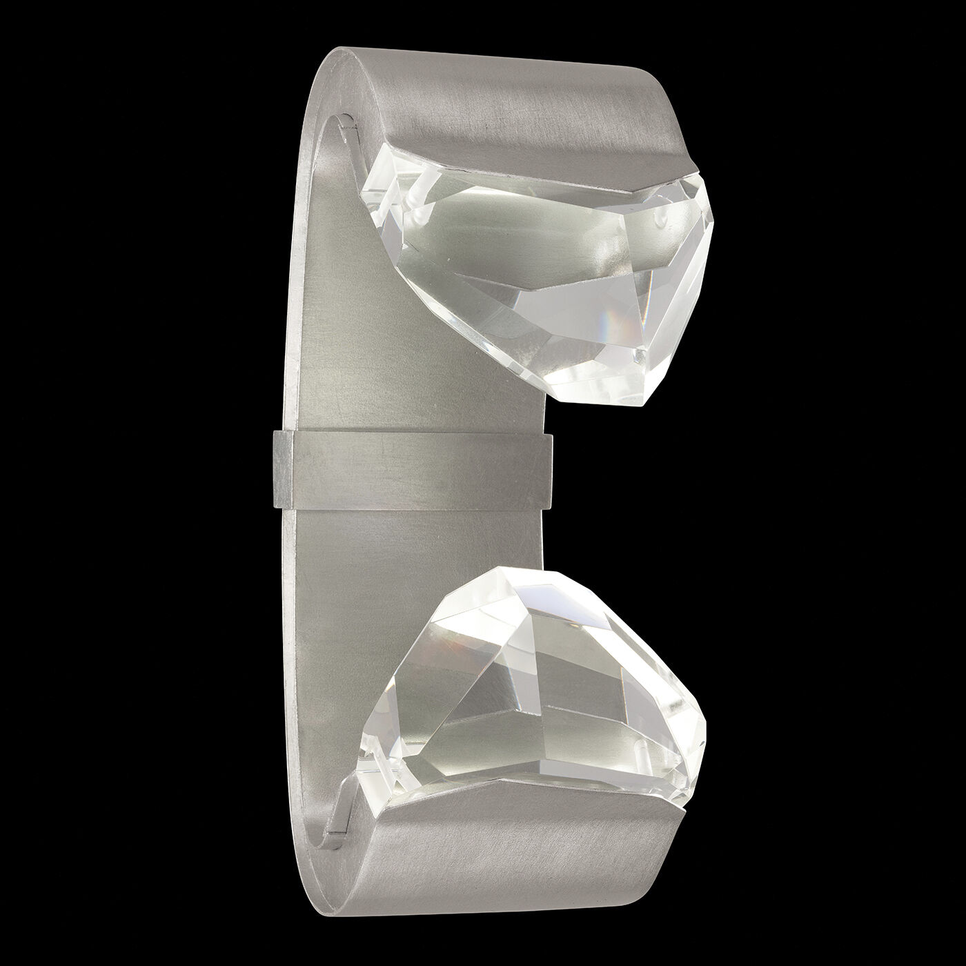 Strata Sconce Wall Light in Silver