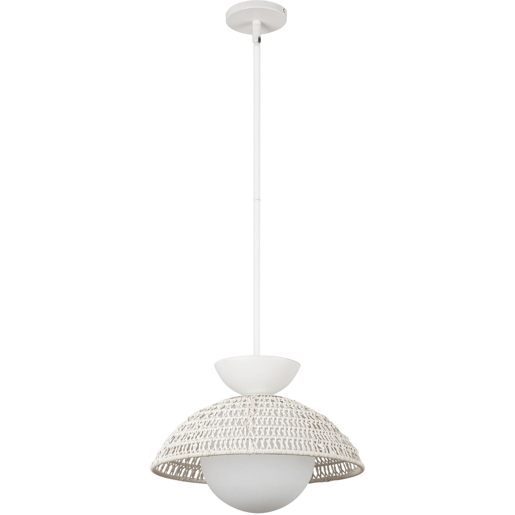 Alora Mood Perth Pendant Ceiling Light in White