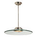 Phoebe LED 19 inch Brushed Steel Pendant Ceiling Light