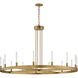 Ovation LED 47 inch Gold Chandelier Ceiling Light