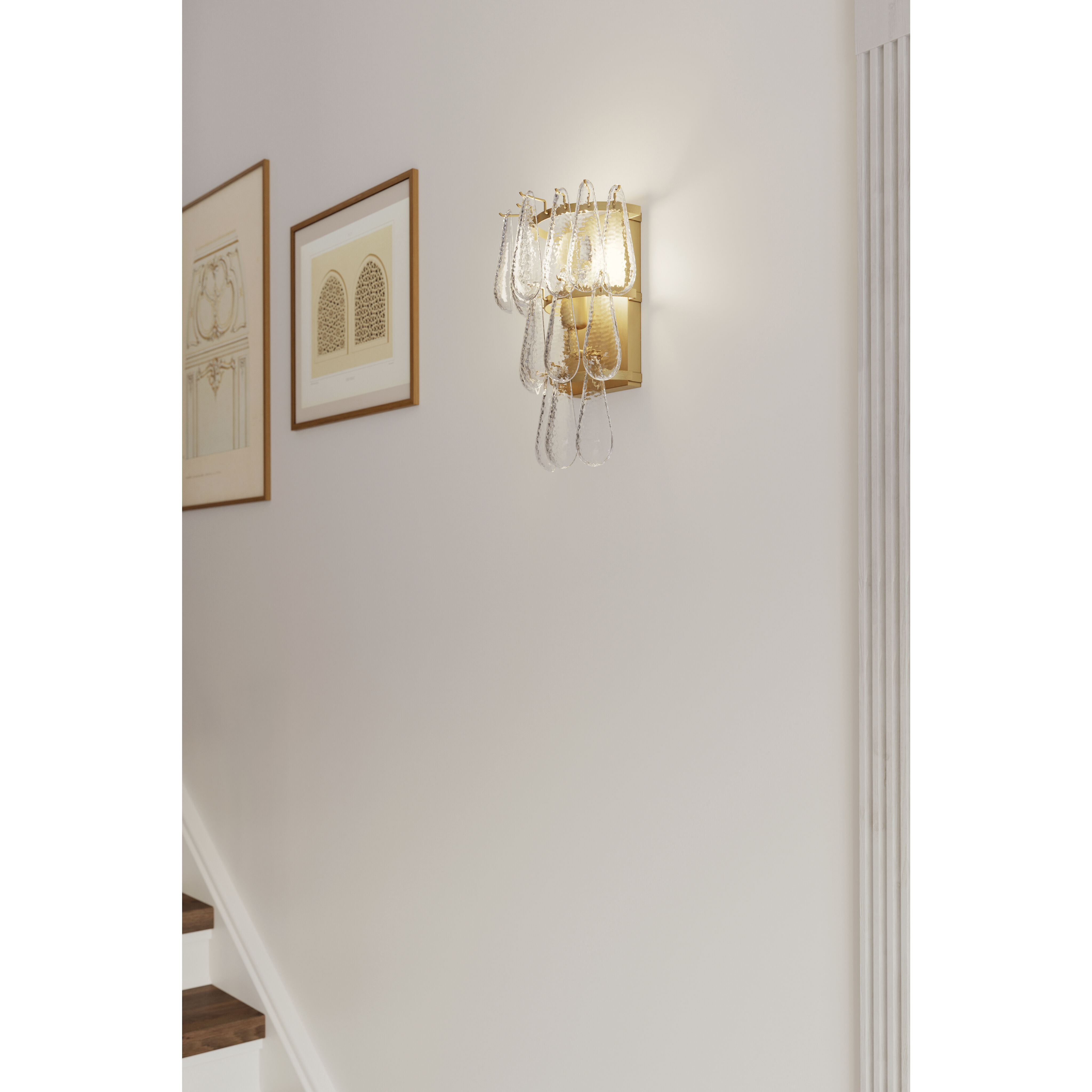 Vionne 2 Light 8.5 inch Legacy Brass Wall Sconce Wall Light
