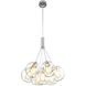 Oberon 7 Light 19.5 inch Chrome Pendant Ceiling Light