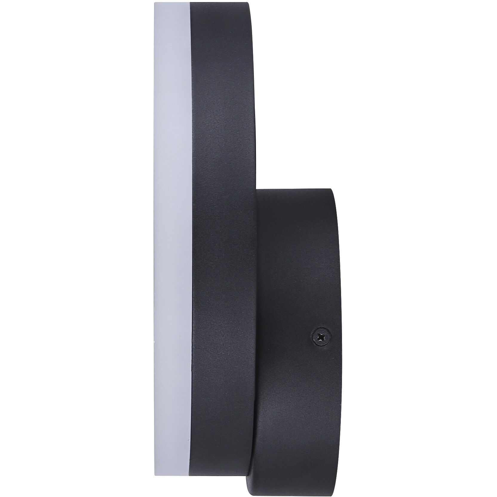 Franco LED 7.88 inch Black Outdoor Lantern