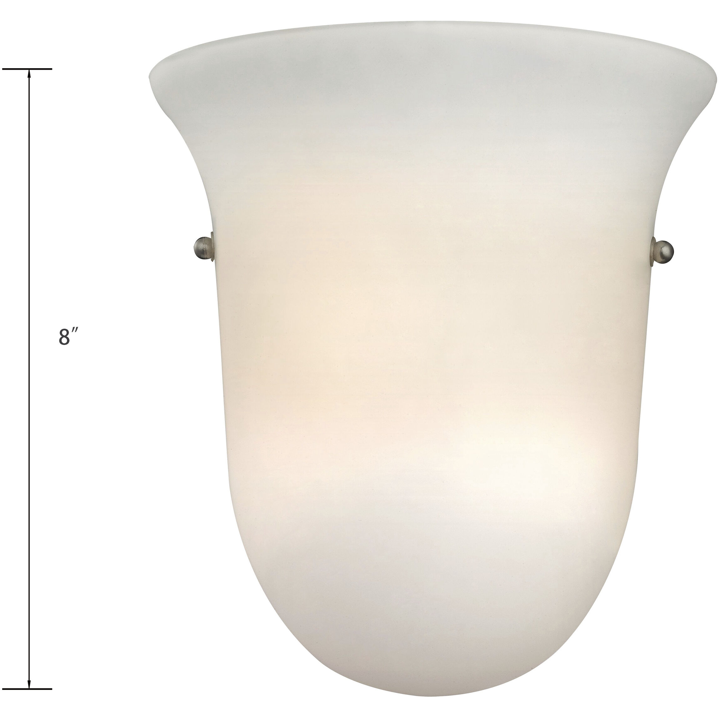 Whitmore 1 Light 9 inch Brushed Nickel ADA Sconce Wall Light