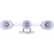 Britton 3 Light 21 inch Brushed Nickel Vanity Fixture Wall Light