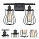 Austere Barrington LED 16 inch Matte Black Bath Vanity Light Wall Light