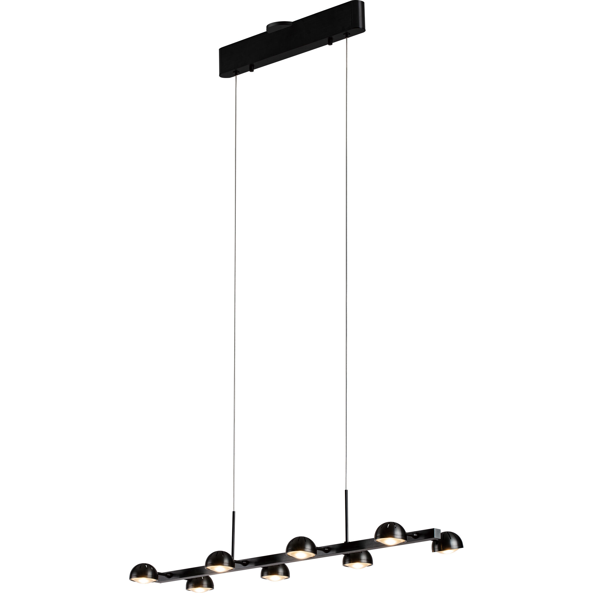 Horoscope 8 Light 9 inch Satin Dark Gray Pendant Ceiling Light