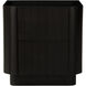 Povera 20 X 20 inch Black Nightstand
