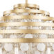 Kalani 16 Light 41 inch French Gold Chandelier Ceiling Light, Smithsonian Collaboration