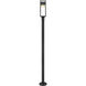 Barwick LED 95 inch Black Outdoor Post Mounted Fixture