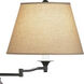 Wilton 60 inch 150 watt Antique Rust Floor Lamp Portable Light in Golden Saki