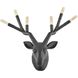 Stag 6 Light 22.75 inch Black Indoor Wall Sconce Wall Light