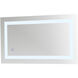 Helios 36 X 20 inch Silver Lighted Wall Mirror