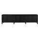 Weston 117 X 20.5 inch Hand Rubbed Black with Light Brown Sideboard, Extra Large