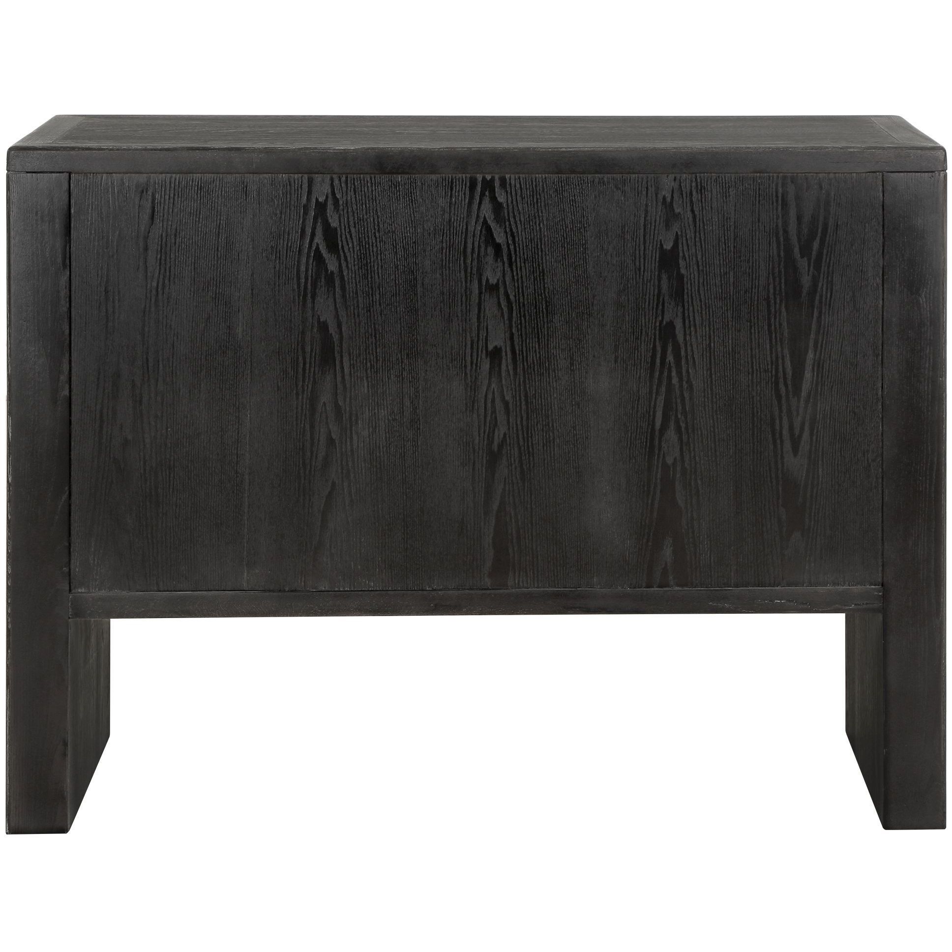 Bierk Dark Stain 2 Door Cabinet