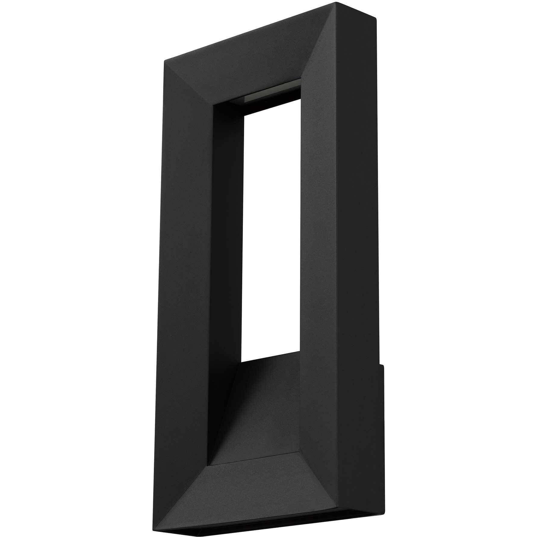 Paletto LED 16 inch Sand Black Outdoor Wall Sconce