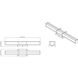 Harrison LED 25 inch Chrome Vanity Wall Light