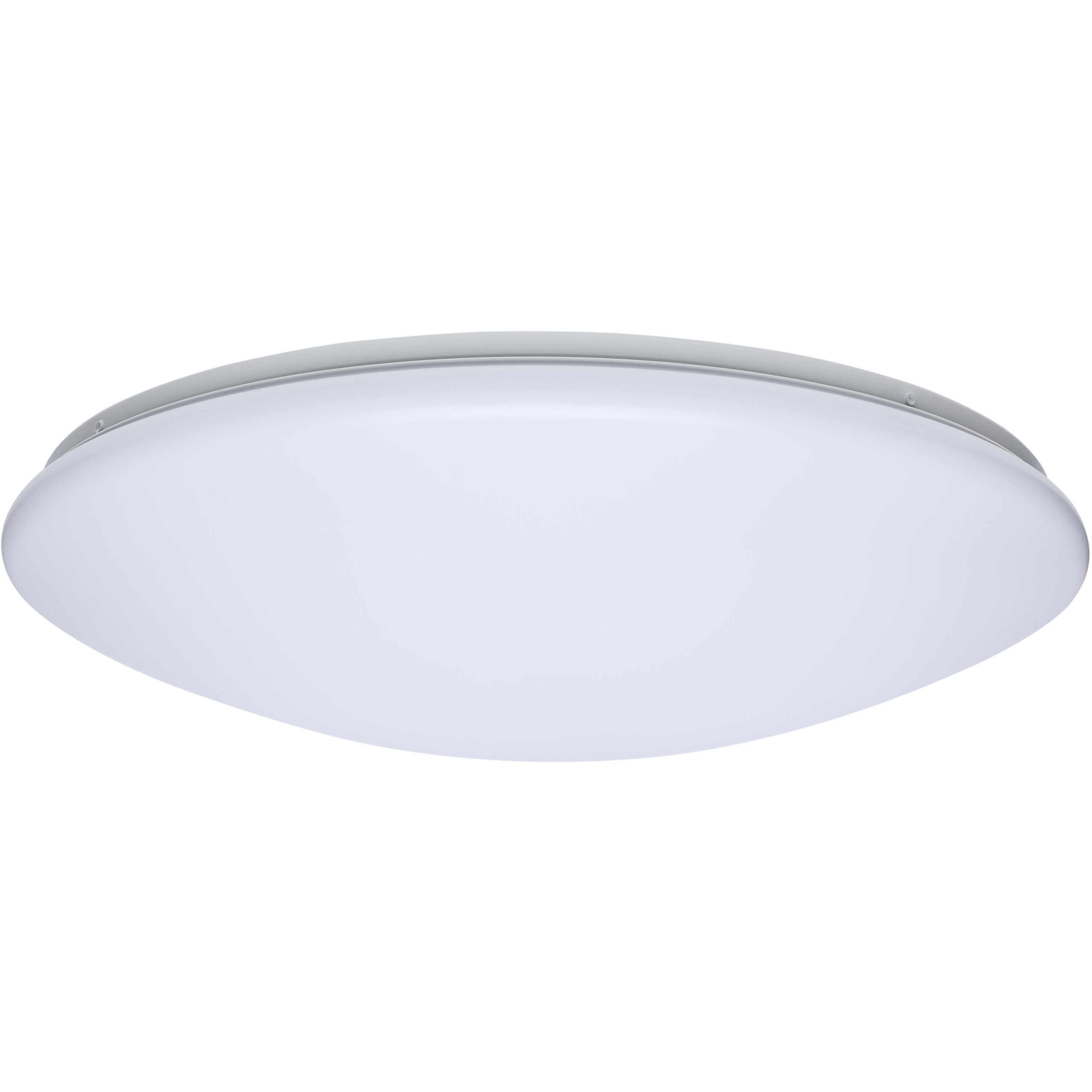 ColorQuick LED 18.9 inch White Flush Mount Ceiling Light