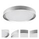 Flynn LED 11.75 inch Satin Chrome Flush Mount Ceiling Light