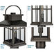 Williamston 1 Light 20 inch Antique Pewter Outdoor Post Lantern