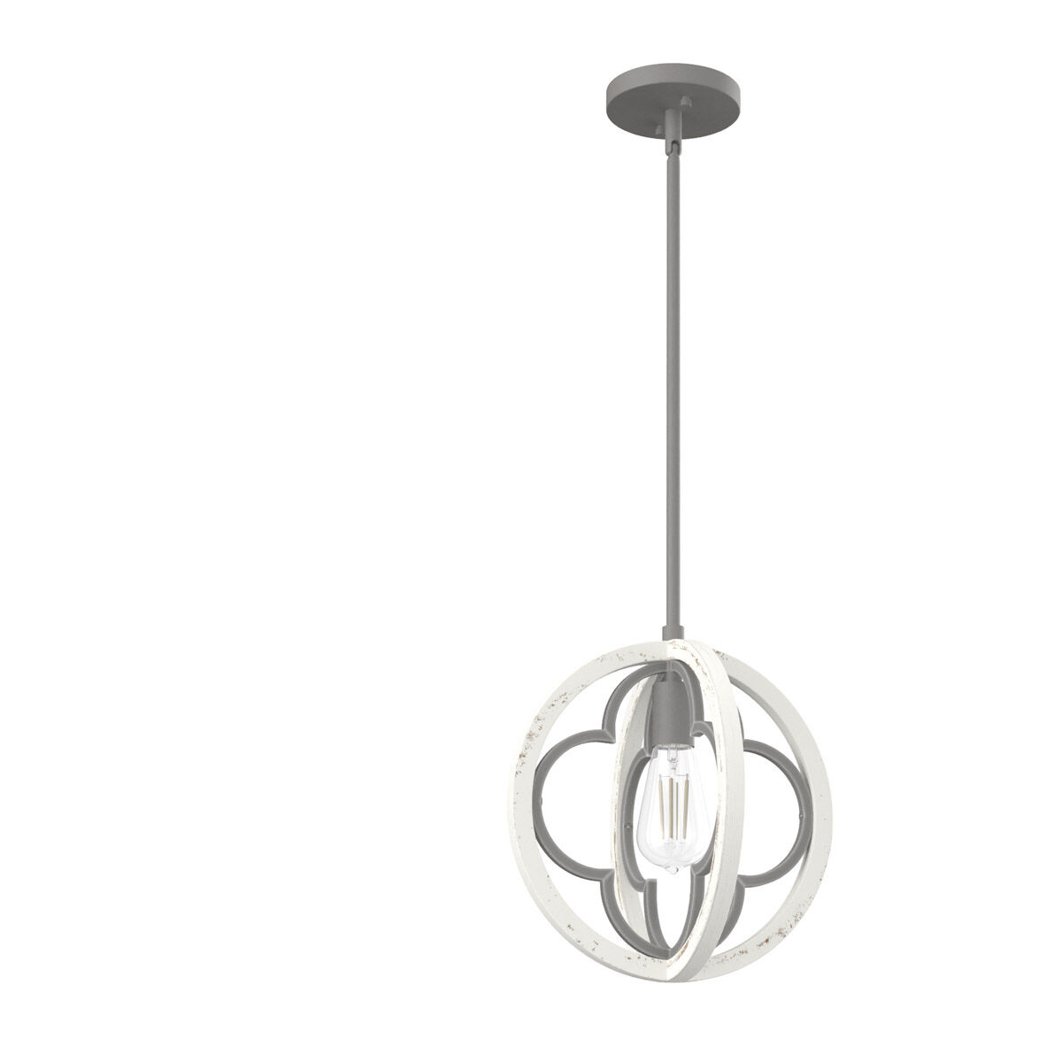 Gablecrest 1 Light 12 inch Painted Concrete Pendant Ceiling Light