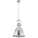 Canada 1 Light 14 inch Chrome Pendant Ceiling Light